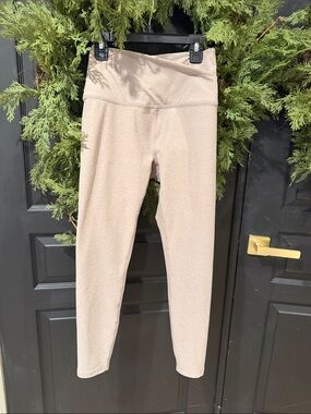 Beyond Yoga Sculpt High-Rise Leggings in Beige